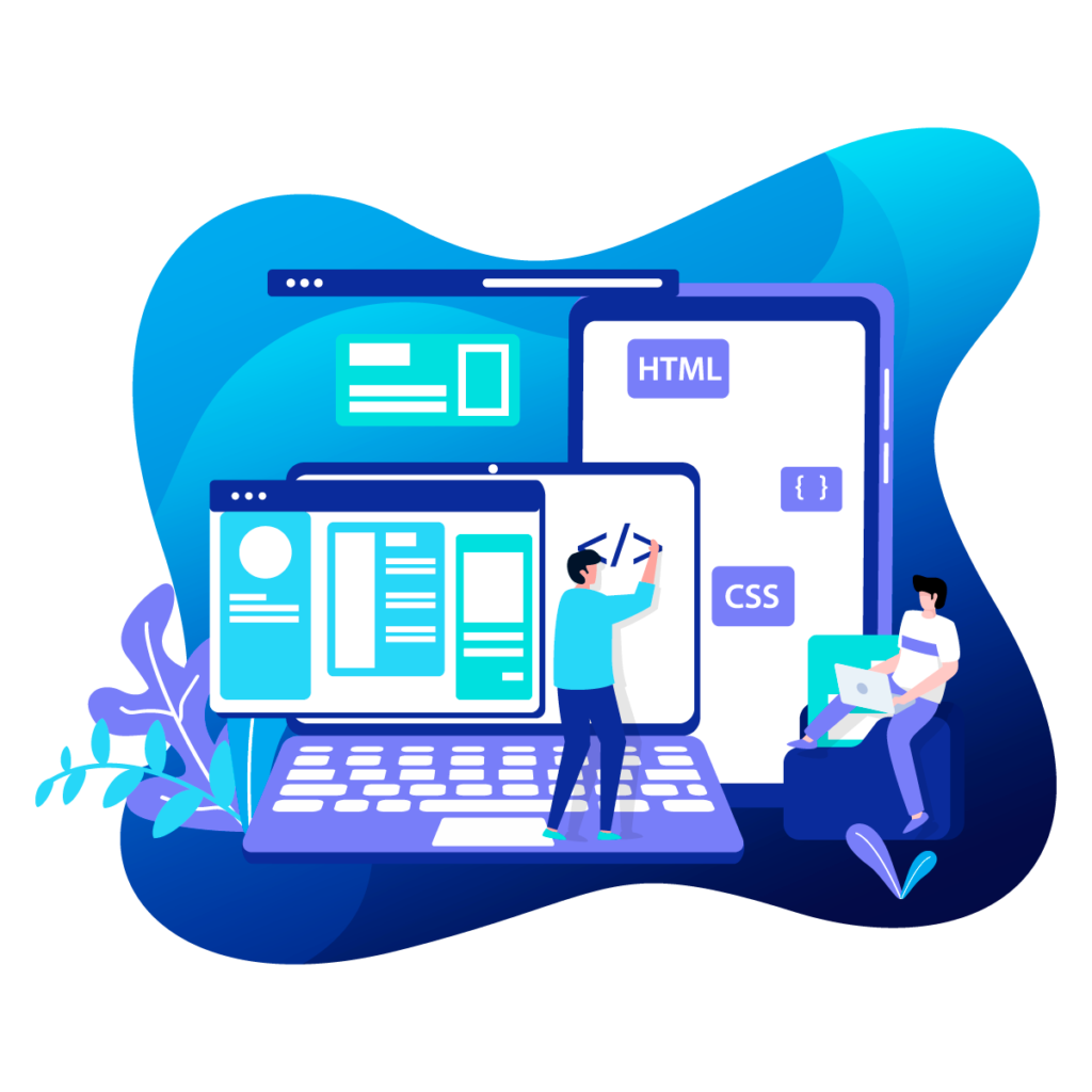 graphic pic of computer, tablet, and mobile phone