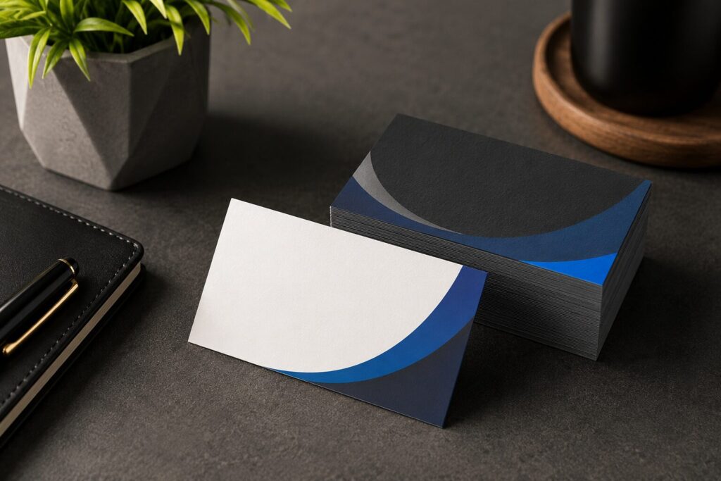 Business card design for small business