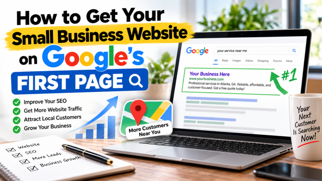Small Business SEO: Reach Google’s First Page